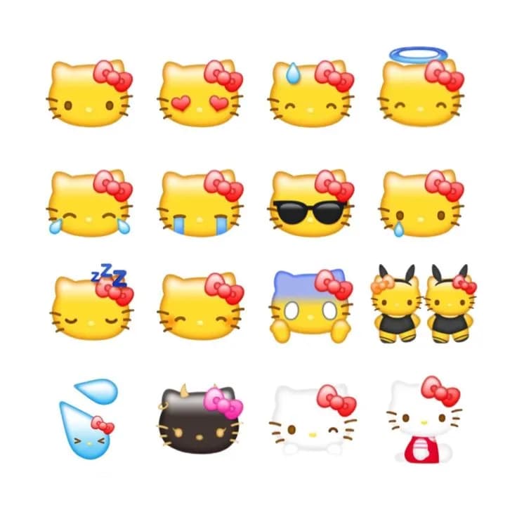 Hello Kitty Emoji2